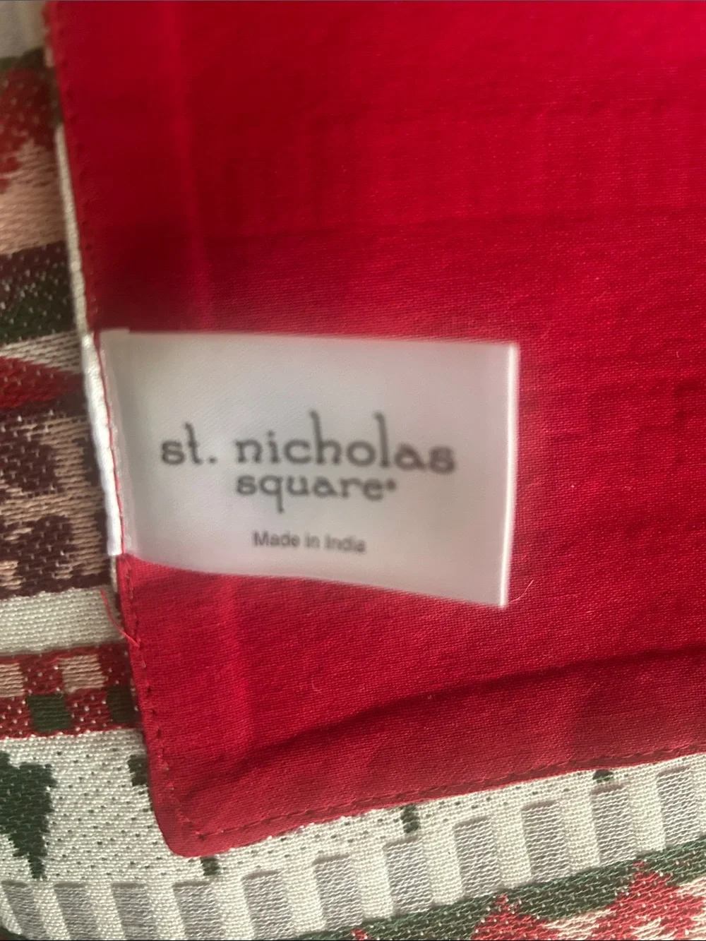 St. Nicholas Square festive knit
